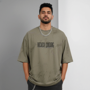 oversized drop shoulder (coffee brown)