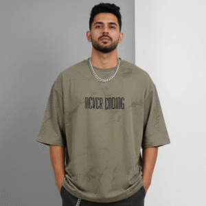oversized drop shoulder (coffee brown)