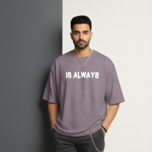 oversized drop shoulder (Wine Grape)