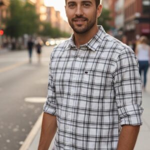 a soft sky blue shirt (copy)