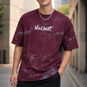 desaturated pink oversized drop shoulder t shirt (copy)