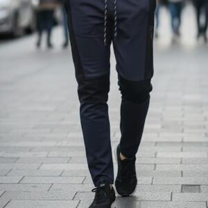blue track pant