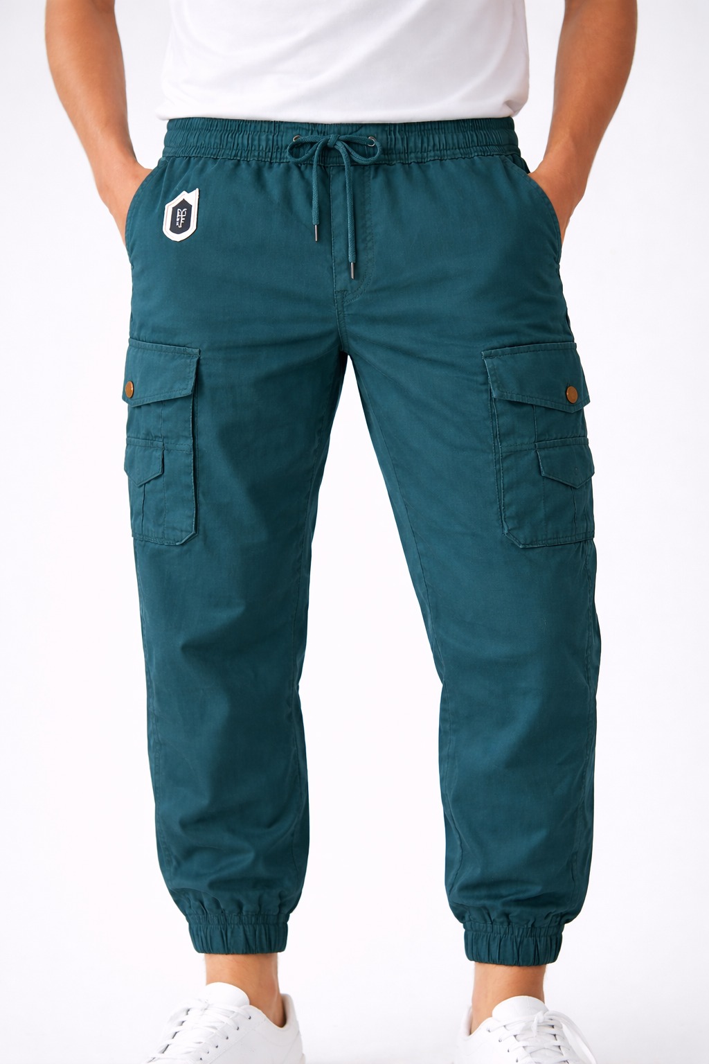 olive green jogger pants (copy)