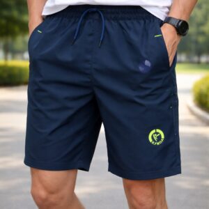 navy blue sport shorts