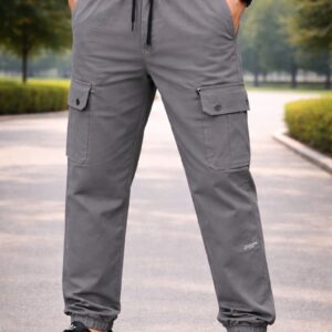 black cargo jogger pants (copy)