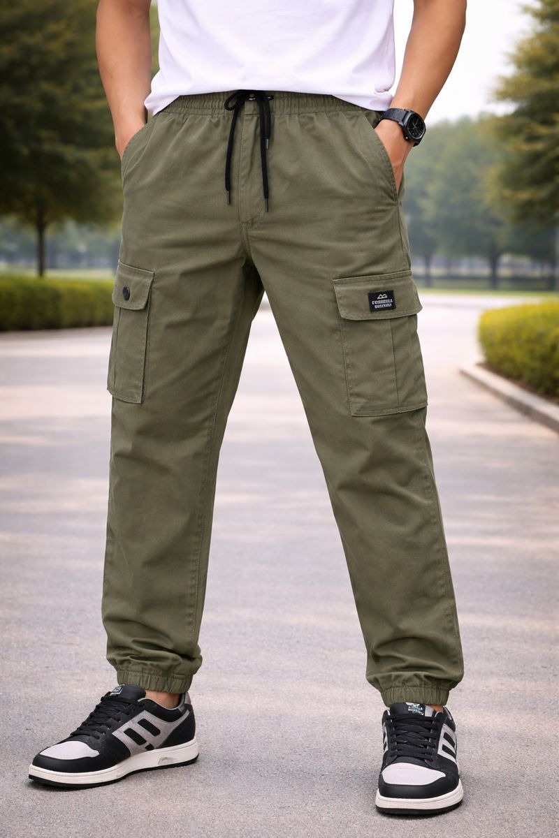 olive green jogger pants