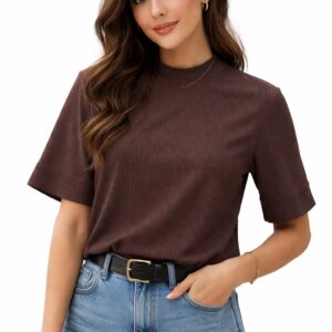 rich chocolate brown top