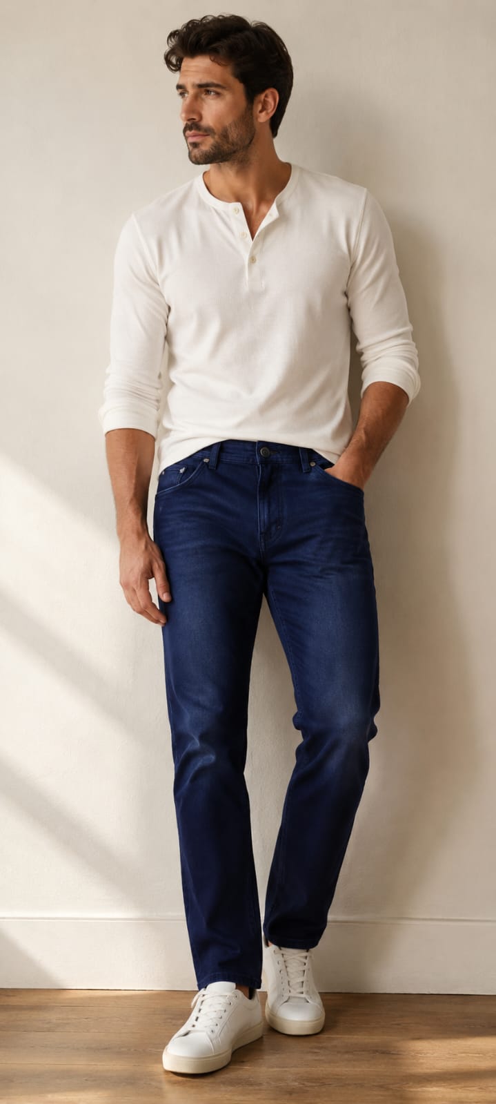 dark blue jeans for men
