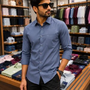 charcoal santin lycra shirt