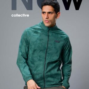 technosport hi neck woven 2 way stretch jacket xl