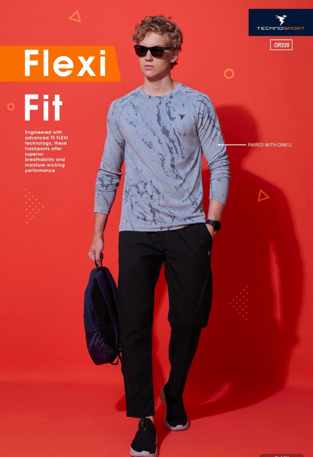 technosport 2 way stretch track pant