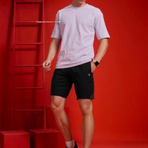 technosport 2 mens solid cut & sew regular fit short