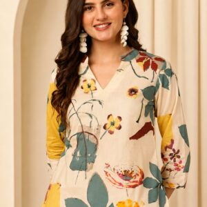 printed fancy top