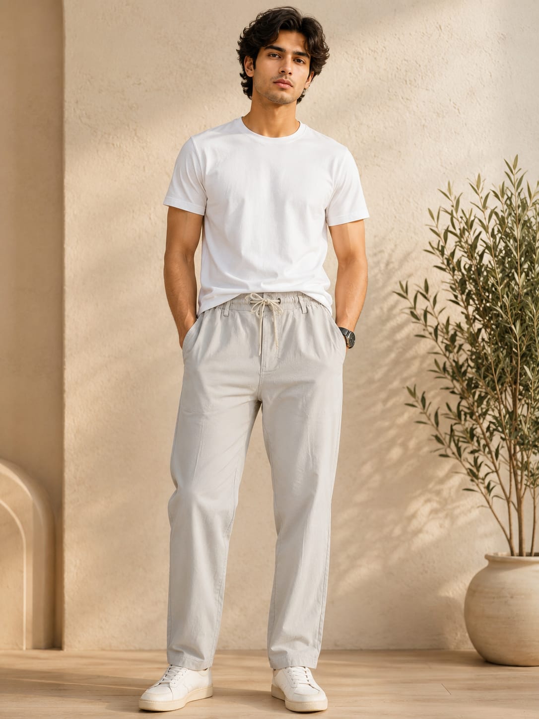 premium linen mom fit trousers for men premium linen mom fit trousers for men