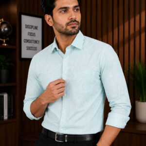 premium cotton oxford print shirt for men (copy)