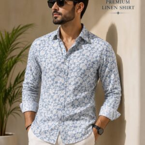 premium linen shirt for men